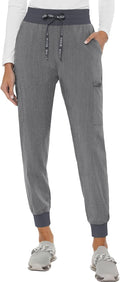 Women's Cargo Scrub Jogger Pants - Ultra Soft Stretch Comfort