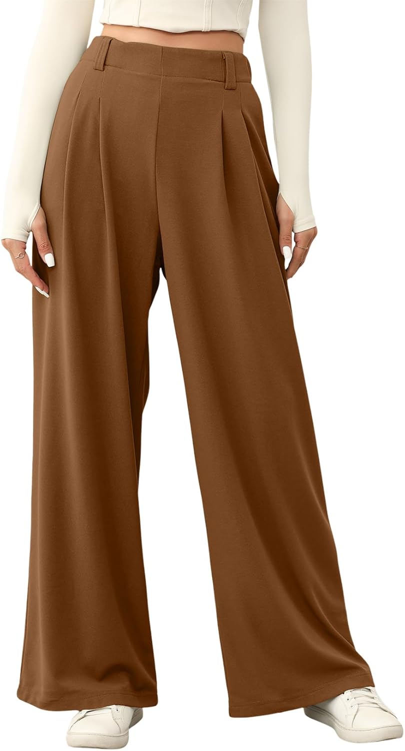 EVALESS Women's Wide Leg Pants for Comfort and Style
