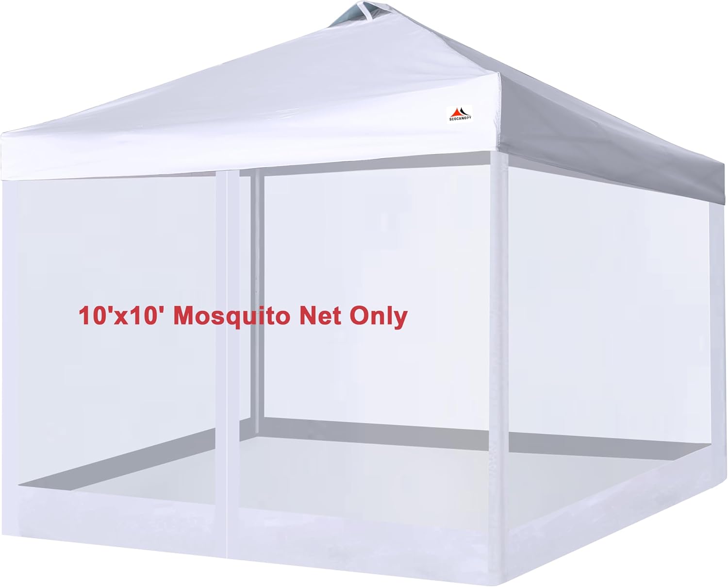 SCOCANOPY Replacement Mesh Sidewall for 10x10 Canopy or Gazebo