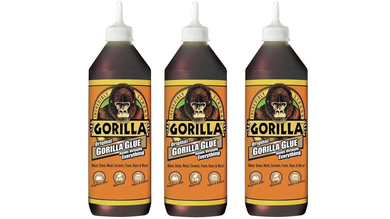 Gorilla Original Waterproof Polyurethane Glue for Tough Repairs