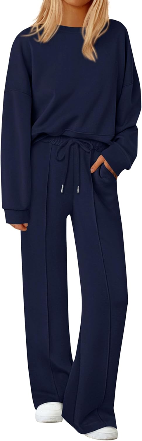 PRETTYGARDEN 2 Piece Sets For Women Stylish Fall Loungewear