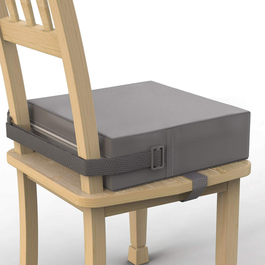 Safe & Portable Toddler Dining Booster Seat - Grey