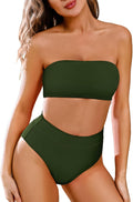 Pink Queen Women's Removable Strap High Waist Bikini Set Review