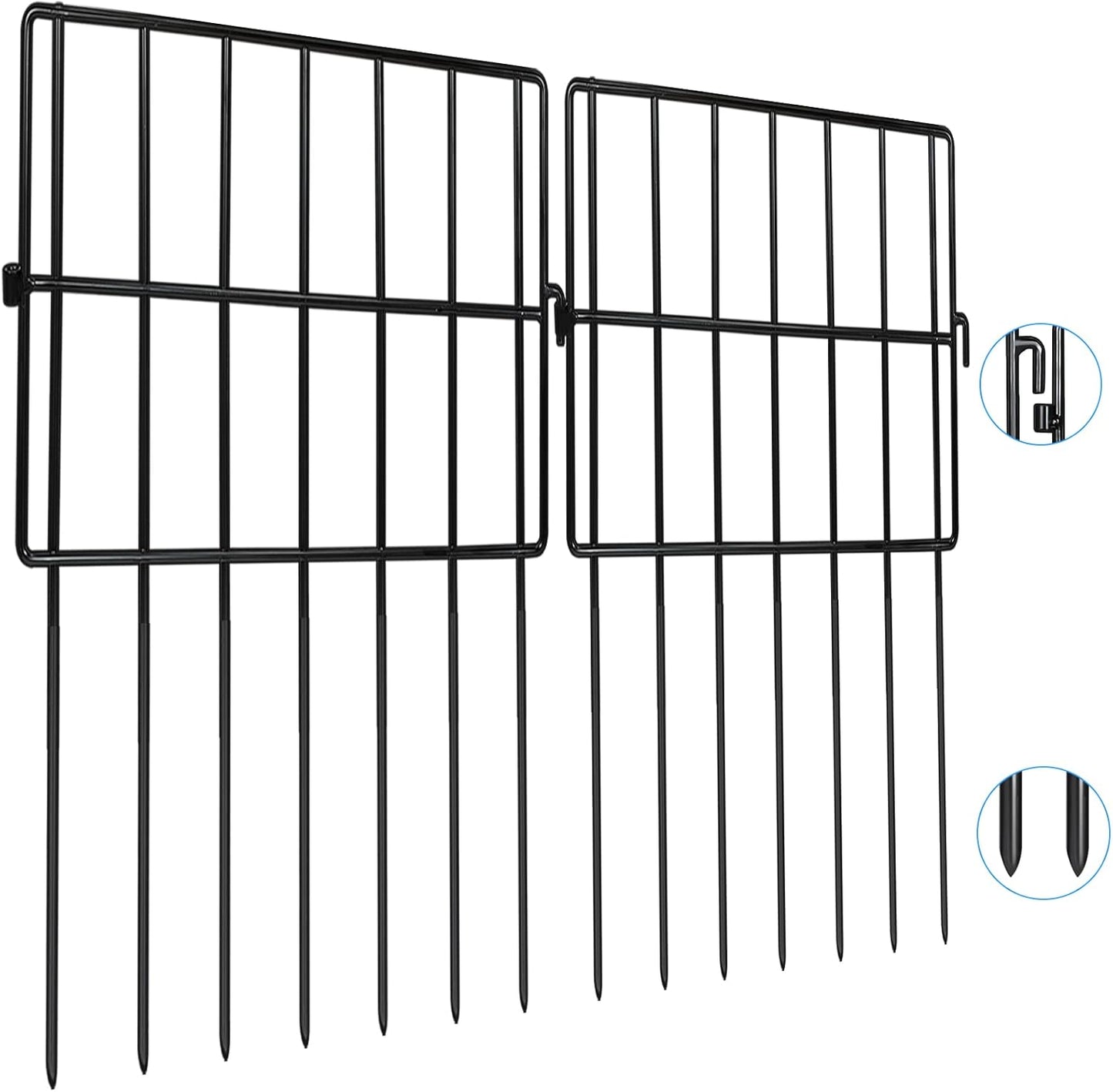 22 Pack Animal Barrier Fences for Dogs and Rabbits - 22 ft