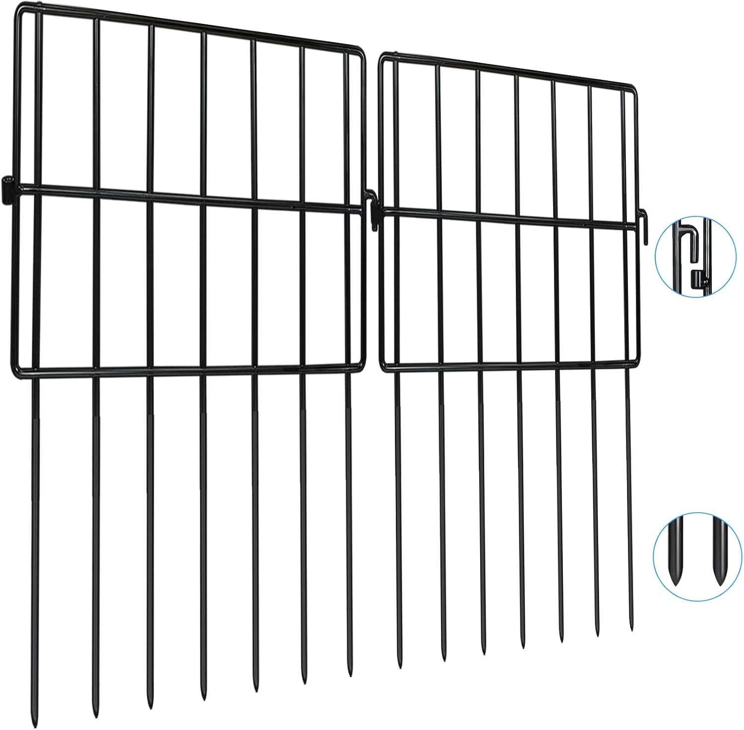20 Pack Animal Barrier Fences for Dogs and Rabbits - 20 ft
