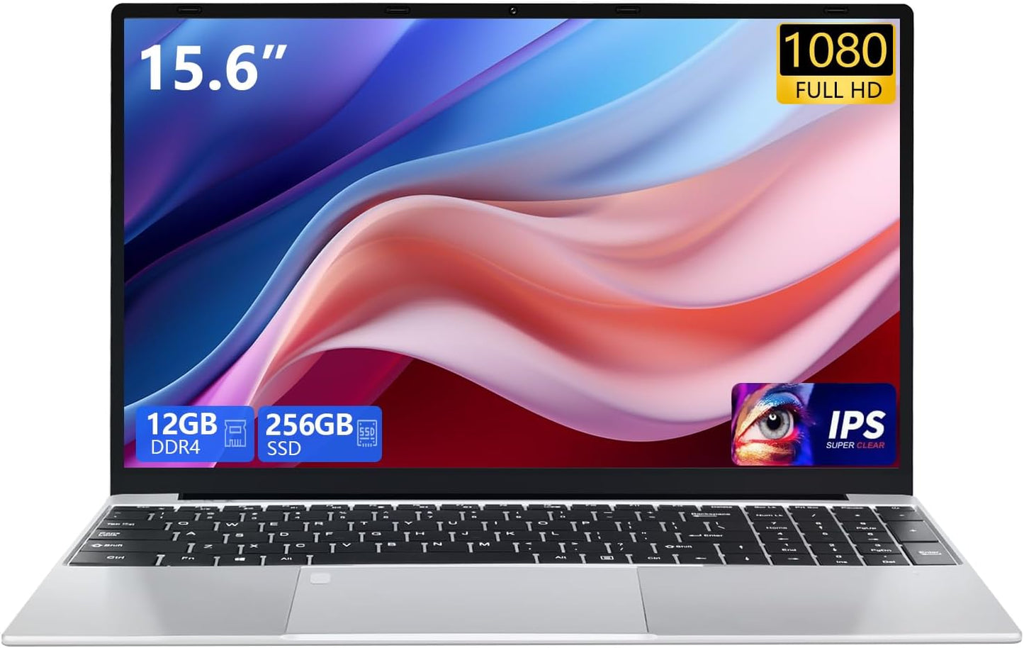 VGKE 15.6 Laptop with Full HD Display and Backlit Keyboard