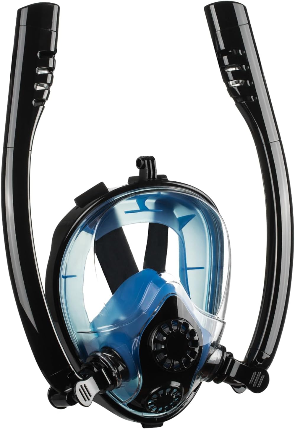 Zestbina Professional Snorkel Mask: Nose Breathing, Waterproof, Mountable Camera