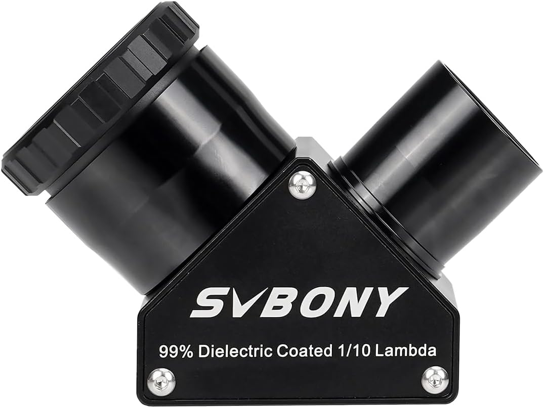 SVBONY SV223 1.25 Inch 90 Degree Dielectric Mirror for Telescopes