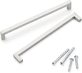 30 Pack Kitchen Cabinet Handles 10in Hole Centers Brushed Nickel