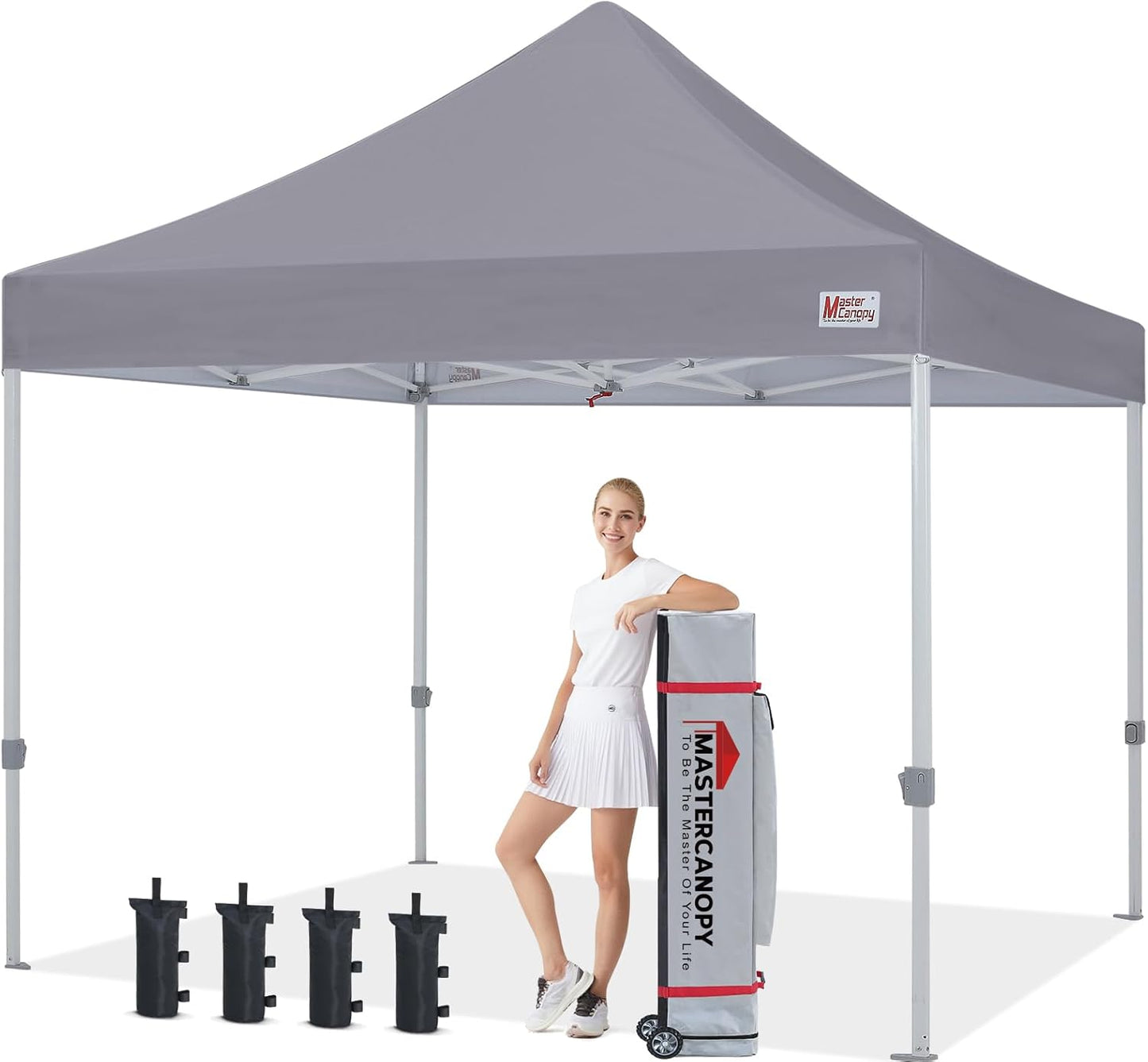 MASTERCANOPY Pop Up Canopy Tent for Outdoor Events and Parties
