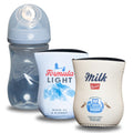 Beer Themed Baby Coozies Gift Set - Fun & Safe for Parents & Baby (Design 3)