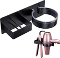Hair Dryer Holder Wall Mounted Stainless Steel - Space Saving