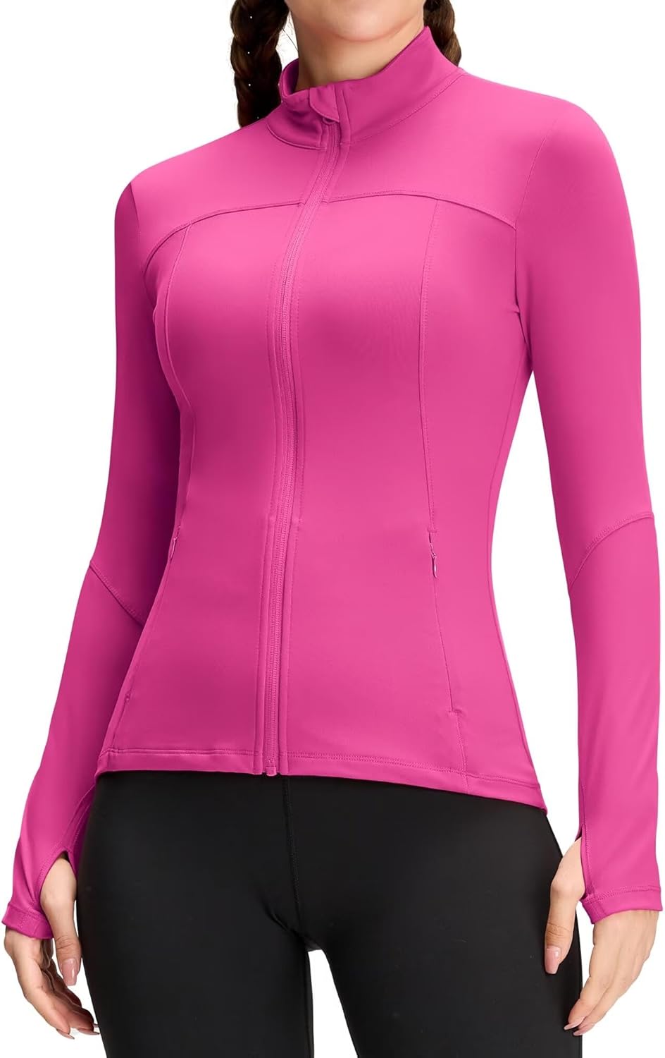 QUEENIEKE Womens Running Jackets for Yoga and Workout Activities