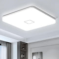 LED Ceiling Light Flush Mount 24W 12.6in Square - Bright Daylight