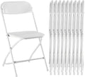 Sweetcrispy Folding Chair 10 Pack - Sturdy Foldable Seating for Events