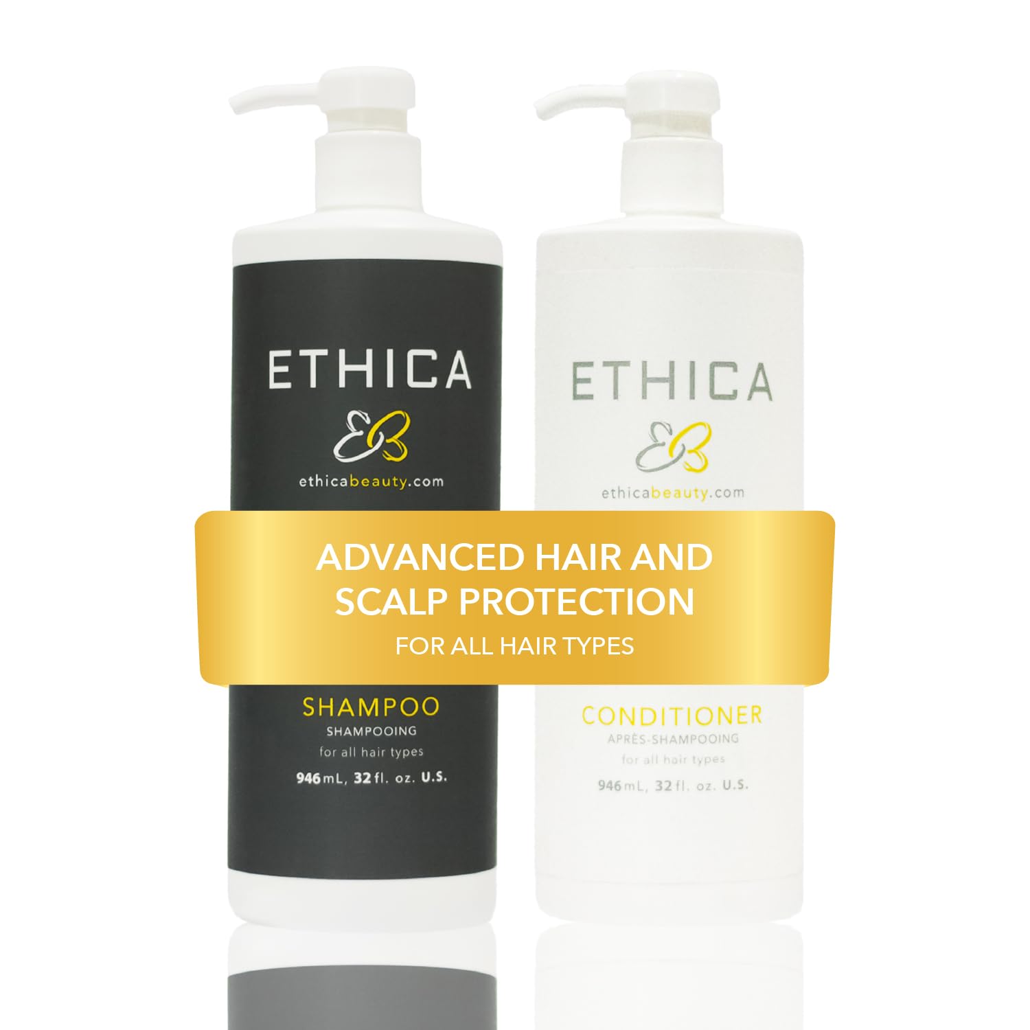 Ethica Beauty 32oz: Strong Hair, Scalp Health & Growth!