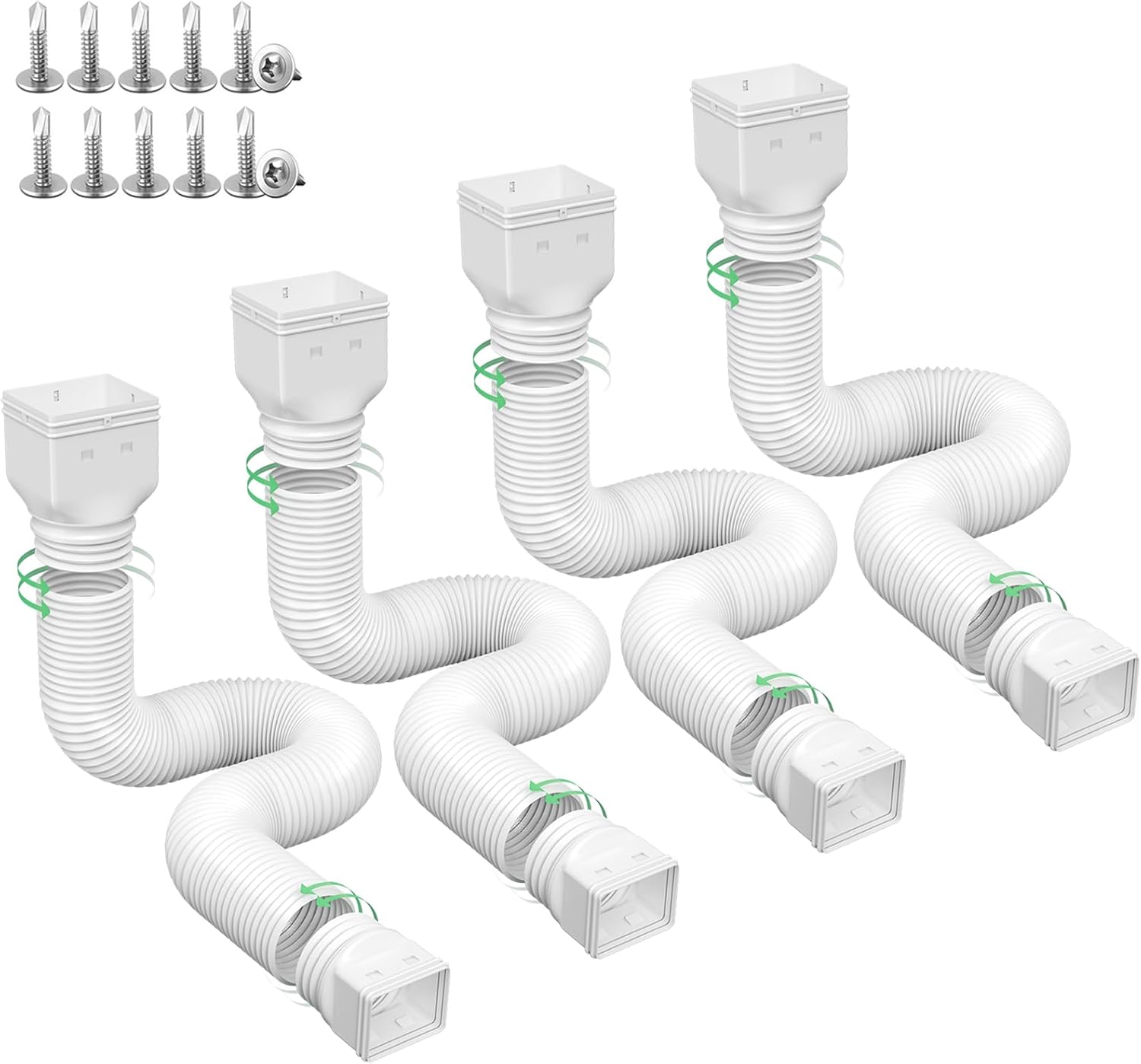 Rain Gutter Downspout Extensions for Effective Drainage Solutions