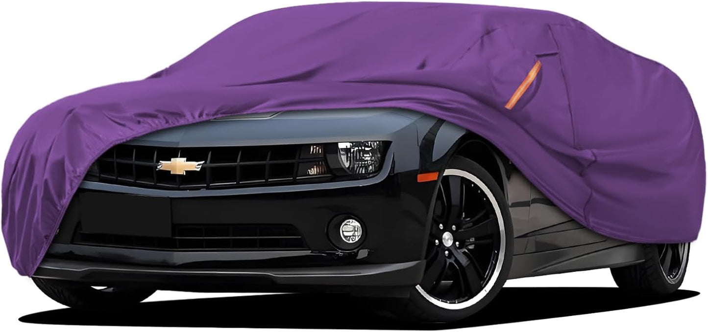Camaro Violet Car Cover Heavy Duty Waterproof All Weather Protection