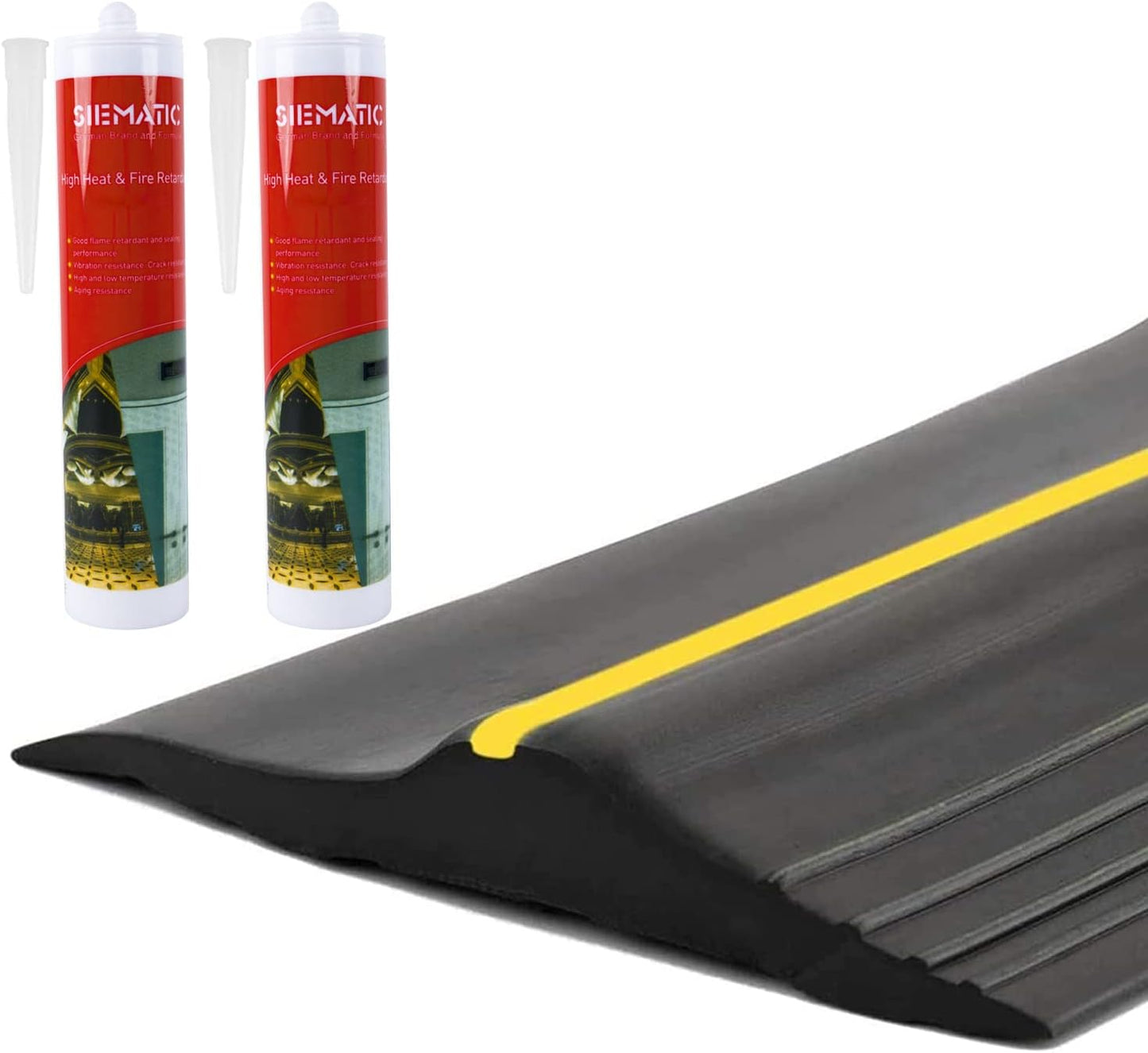 Universal Garage Threshold Seal Strip for Weatherproofing Needs