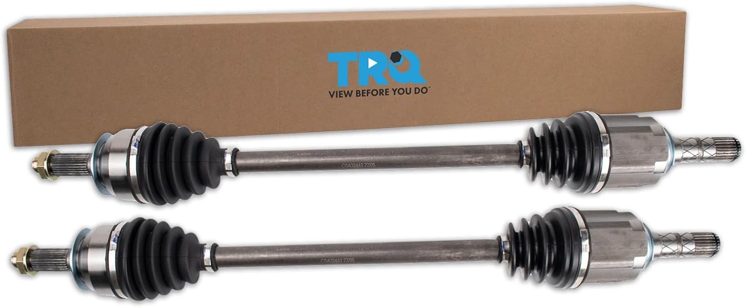 TRQ CV Axle Shaft Assembly Set for Subaru Crosstrek 2014-2017