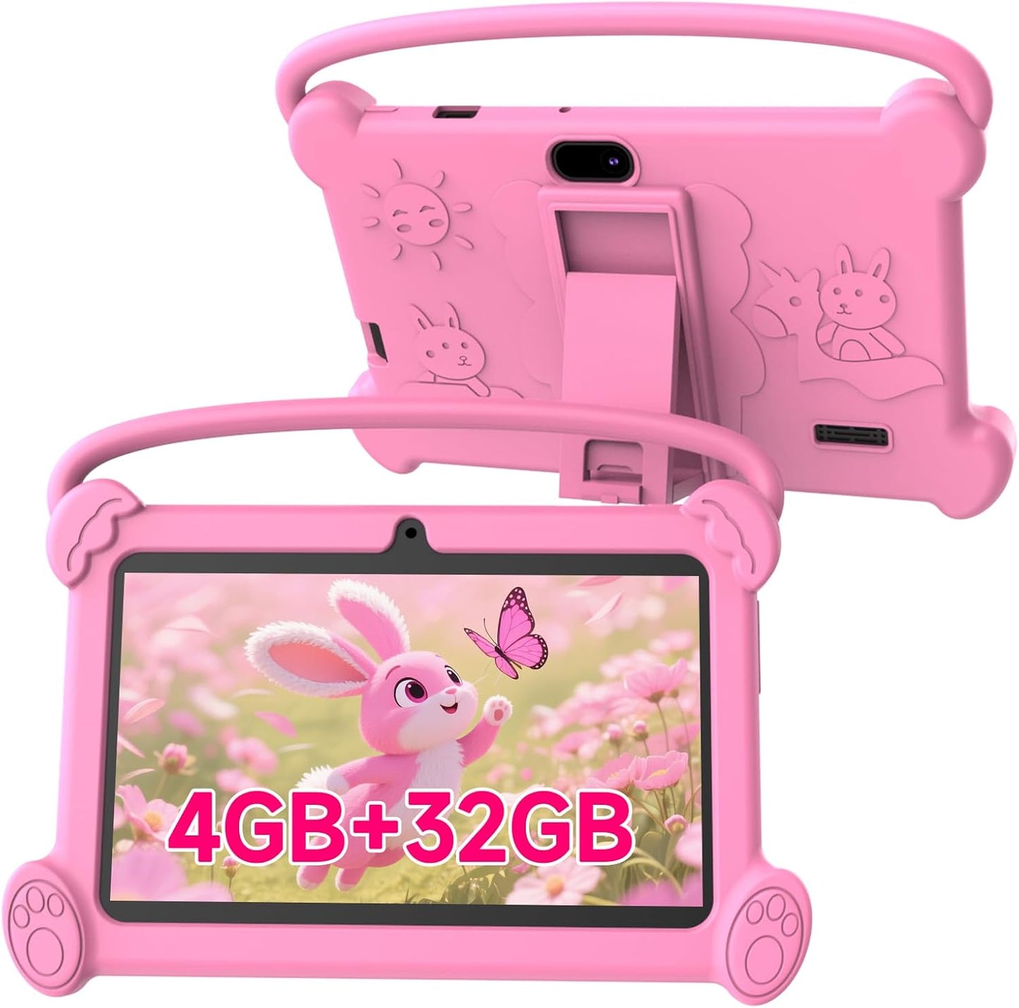 Kids Tablet 7 inch with Shockproof Case for Safe Learning