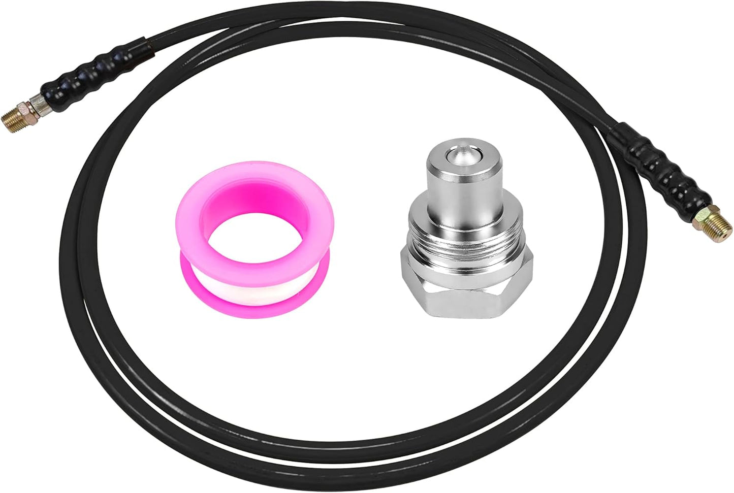 10ft High Pressure Hydraulic Hose Assembly with 10000 PSI Strength