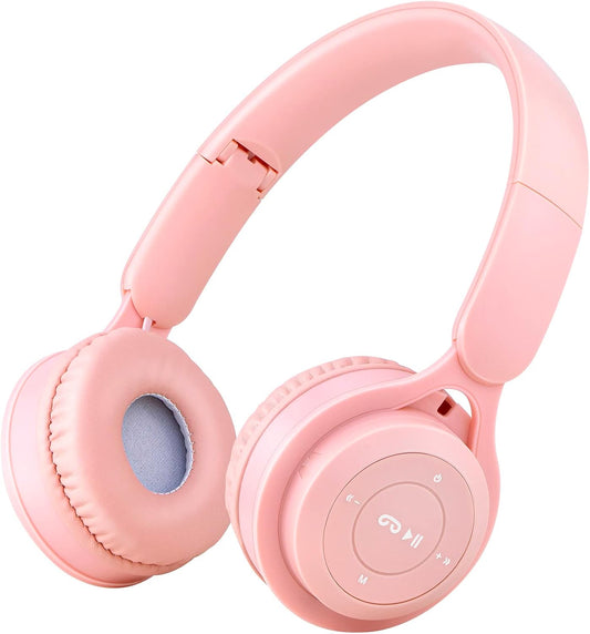 TS-MAYKA: Kids Bluetooth Headphones with Comfortable Protein Earpad
