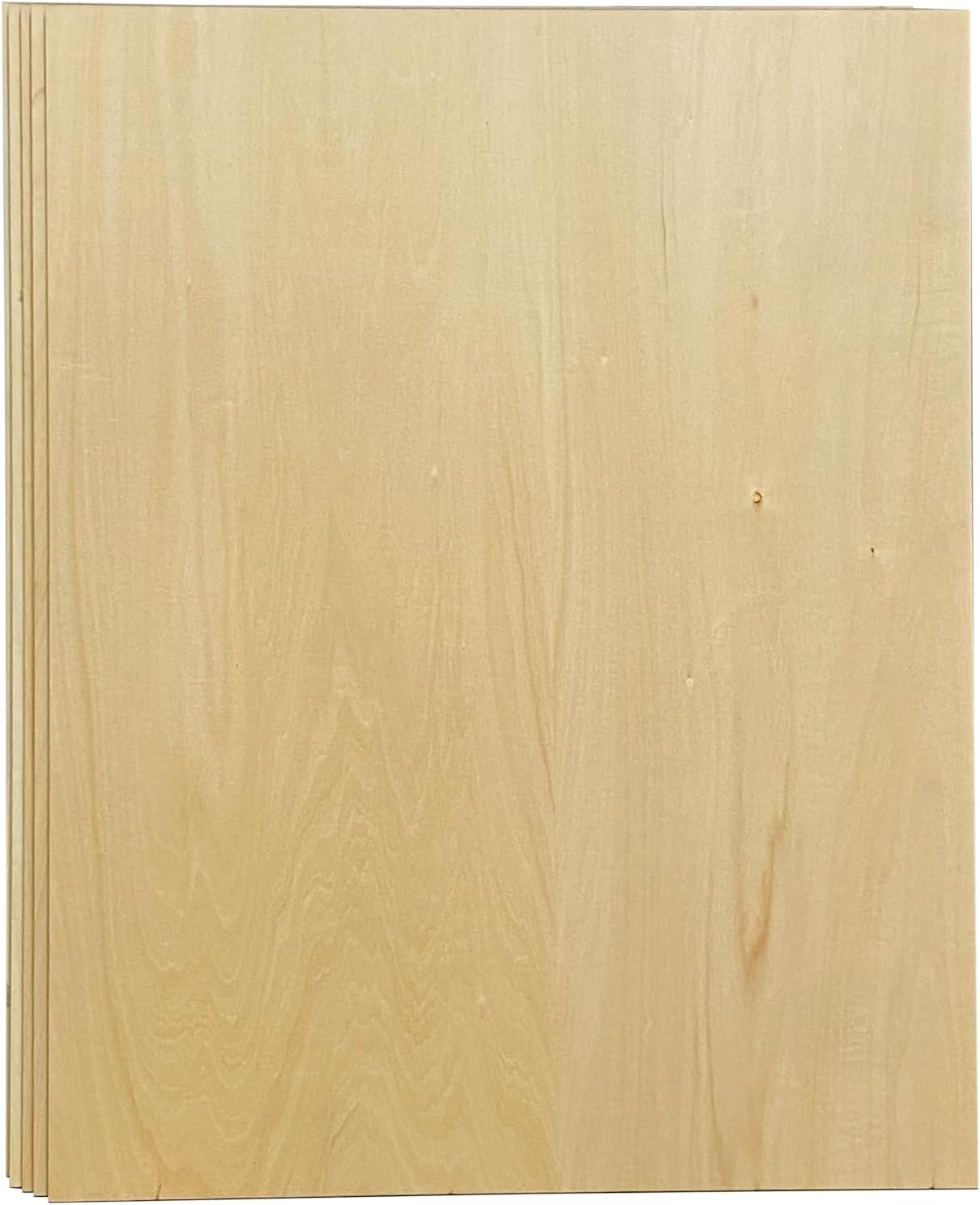 5 Pack Unfinished Basswood Sheets for DIY Crafts and Projects