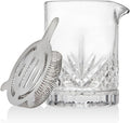 Godinger Dublin Crystal Cocktail Shaker: Strain with Style