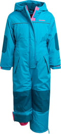 Pink Platinum Girls' Snowmobile Snowsuit for Winter Fun