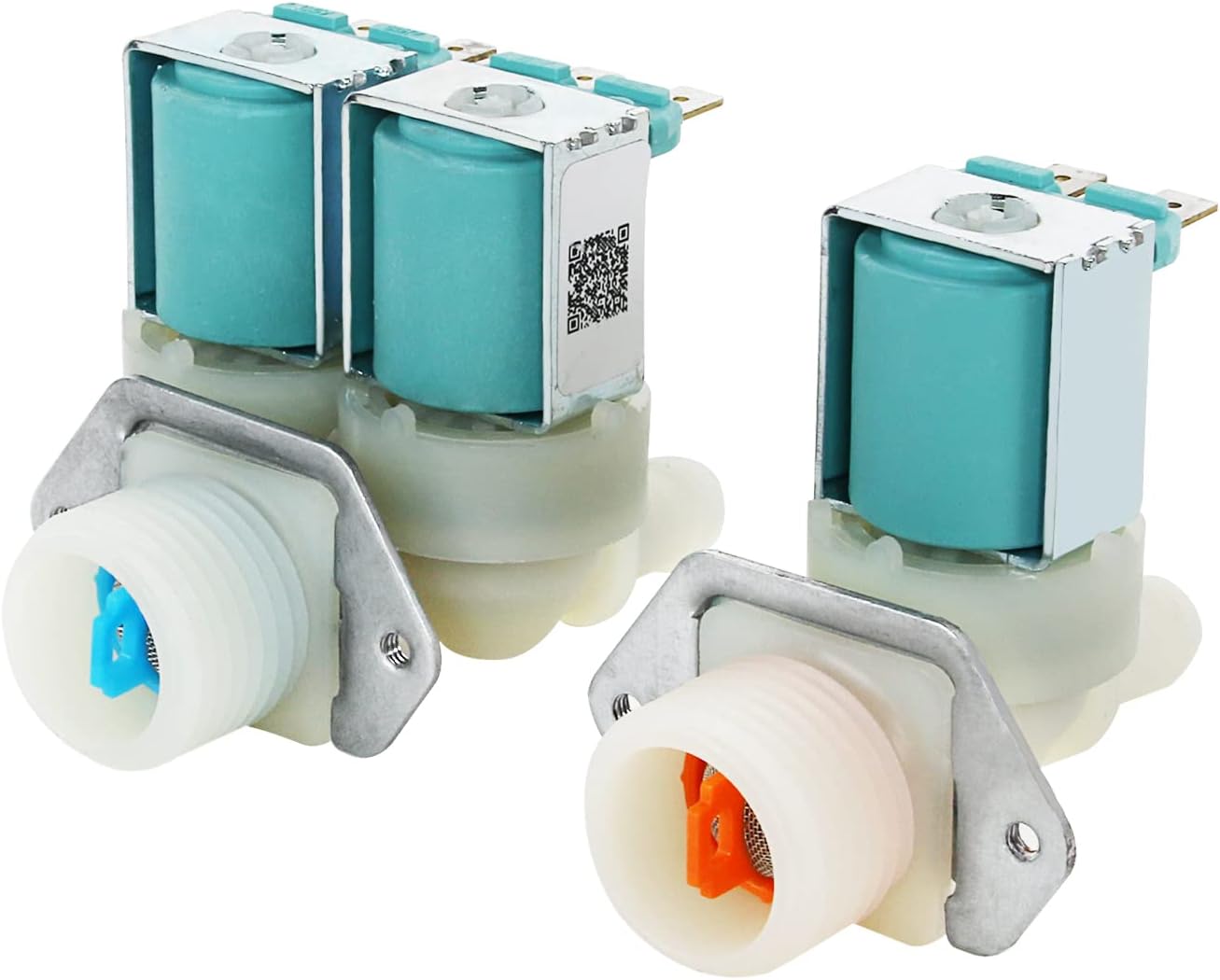 Efficient Washing Machine Valve Set, Cold & Hot Water, DC62-30312J & DC62-30314k Compatible