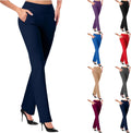 Comfy High Waist Yoga Pants - Office to Lounge Ready!