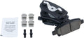 TRQ Rear Brake Pads Ceramic for Chrysler 200 Dodge Avenger