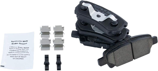 TRQ Rear Brake Pads Ceramic for Chrysler 200 Dodge Avenger