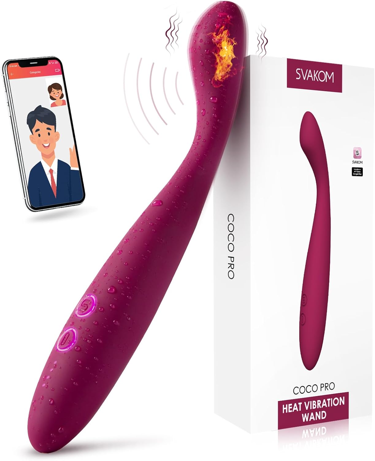 Heated G-Spot Vibrator for Ultimate Climax Pleasure Experience