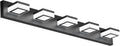 LED Modern Bathroom Vanity Light 5-Light 40in Matte Black - Dimmable