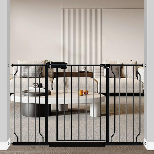 Extra Wide Baby Gate for Kids and Pets, 48-53 Inch Adjustable
