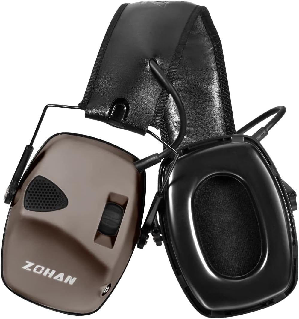 ZOHAN EM054 Electronic Shooting Ear Protection for Gun Range