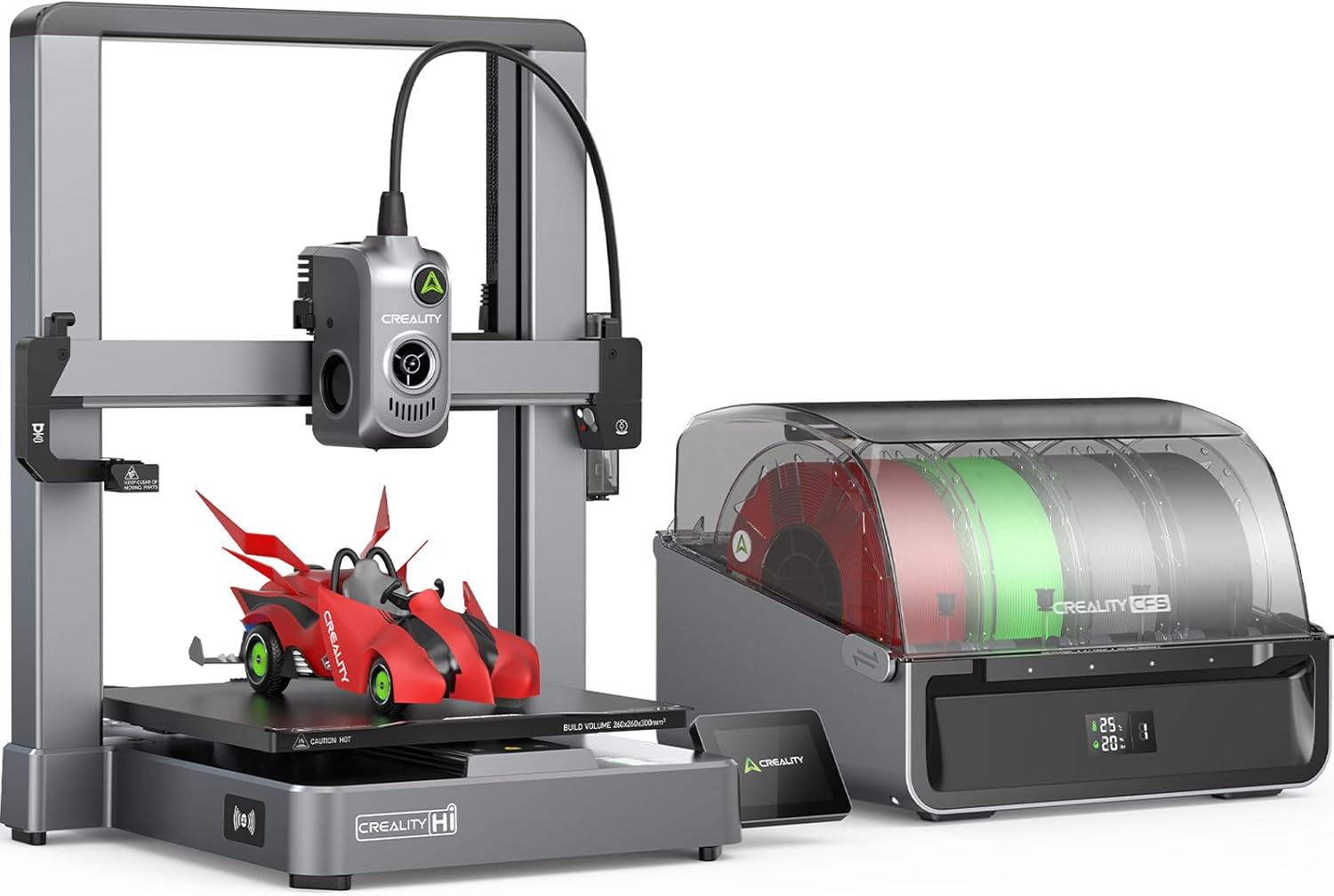 Creality Hi Combo 3D Printer with Multi-Color Printing Features