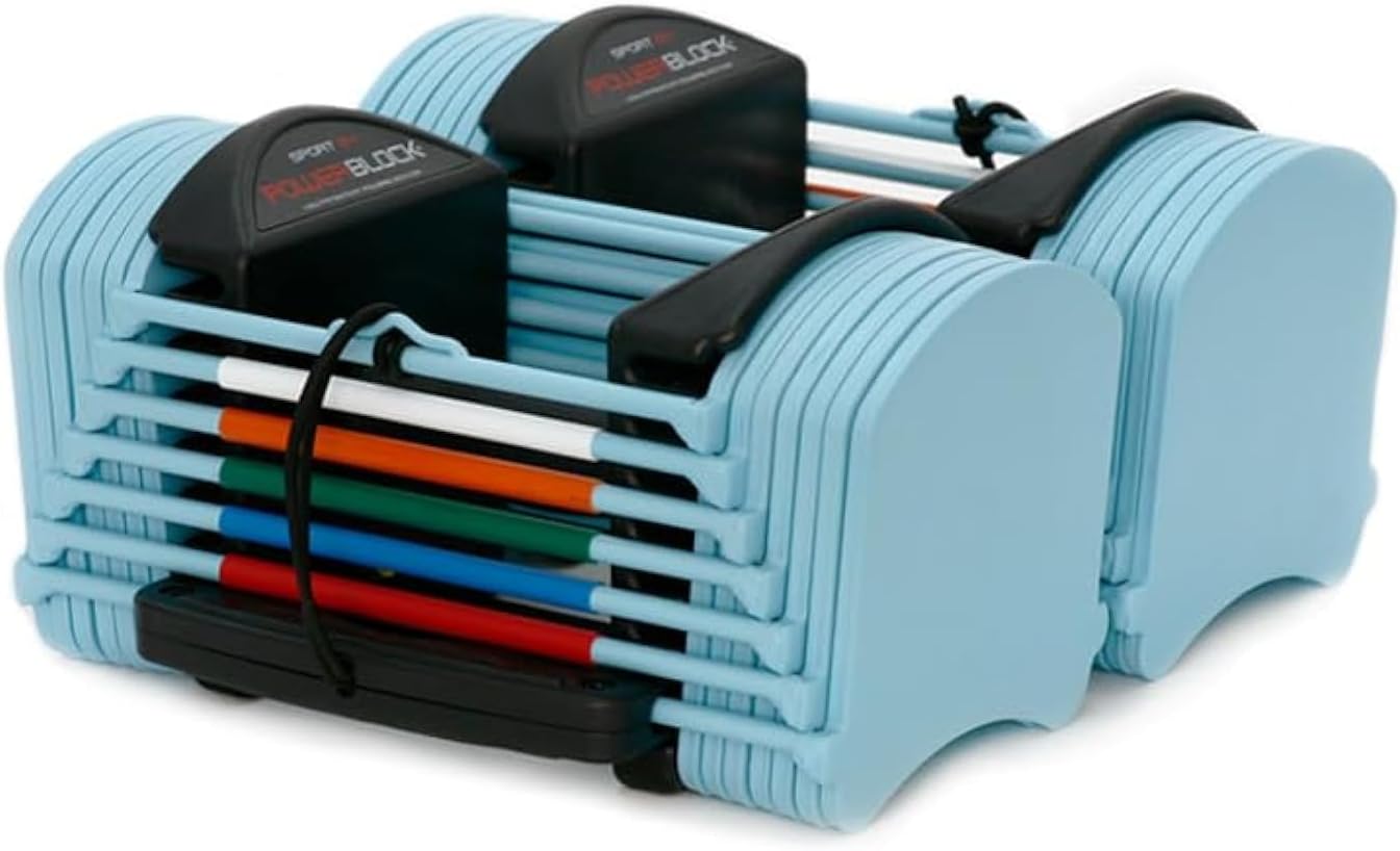 PowerBlock Sport 24 Adjustable Dumbbells for Home Workouts