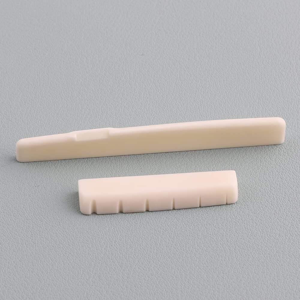 Enhance Tone: Bone Nut & Saddle Set for YMH FG Guitar