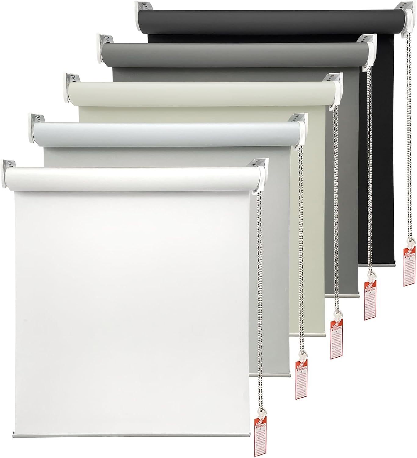100% Blackout Roller Window Shades for Home and Office Use