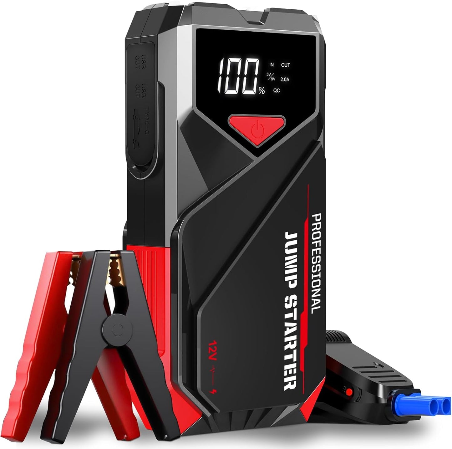 2000A Portable Car Jumper: Power Up Any Engine!