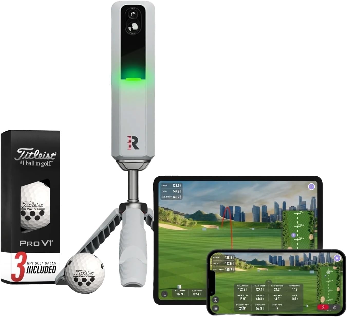 Rapsodo MLM2PRO Golf Launch Monitor for Home Training & Analysis