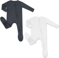 HAPIU Bamboo Rayon Baby Footed Pajamas for Cozy Comfort