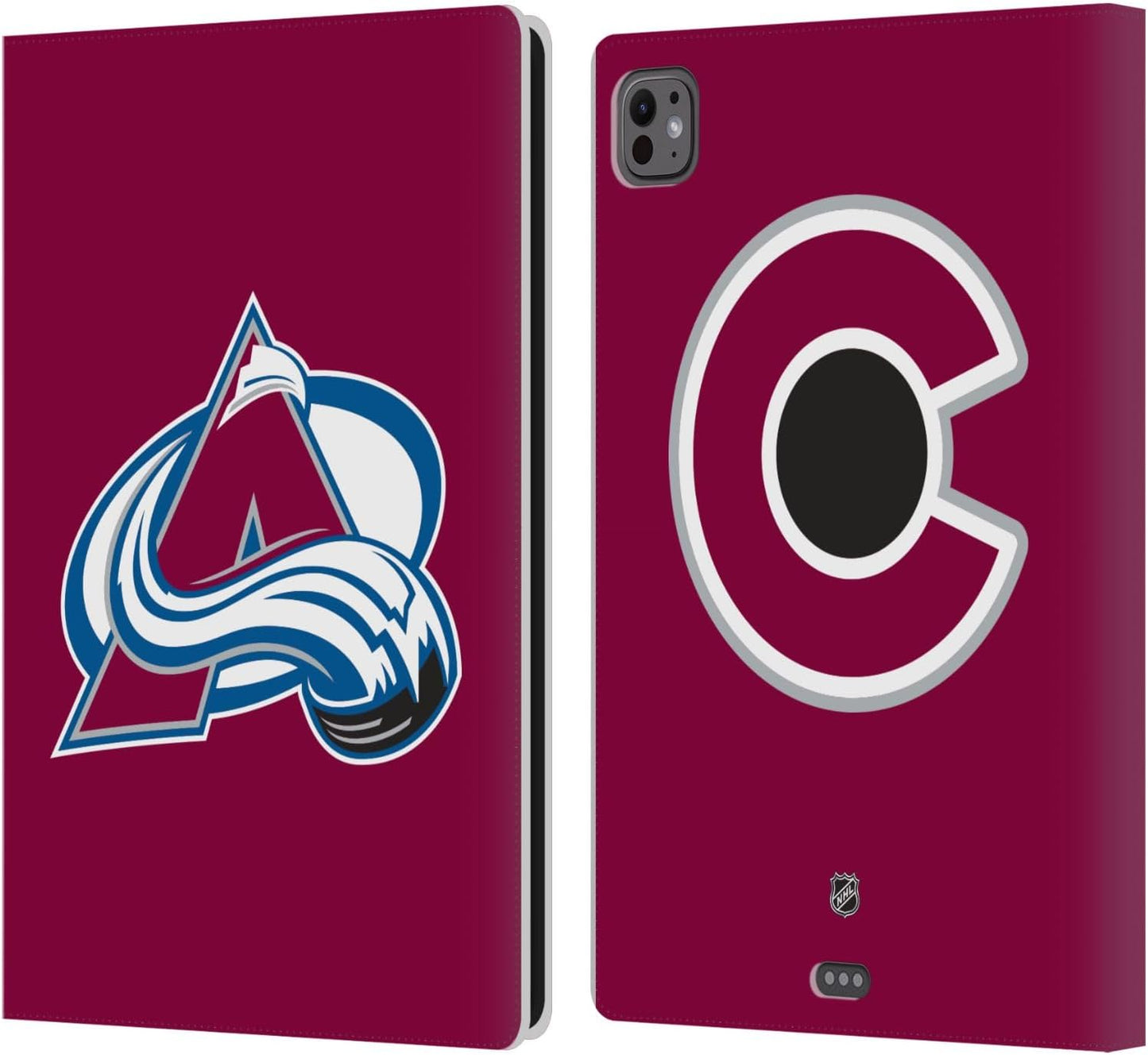 NHL Colorado Avalanche Leather Wallet Case for iPad Pro 11 M4