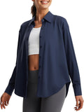 Libin Women's Sun Protection Long Sleeve Shirt - UPF50+ Coverup