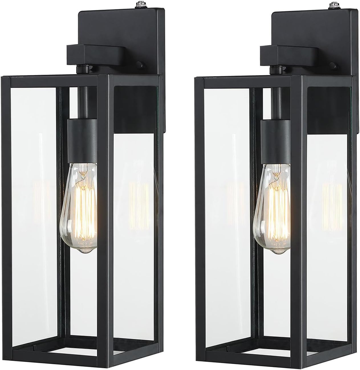 18 Inch Outdoor Wall Light Dusk to Dawn for Porch and Garage