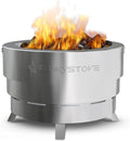 Slinky Stove Smokeless Fire Pit for Outdoor Wood-Burning - Portable