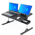 SAIJI Lap Desk for Bed X-Large Foldable Laptop Table - Adjustable